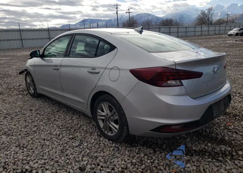 2019 Hyundai Elantra Sel из США, поврежденный, VIN 5NPD84LF7KH457301